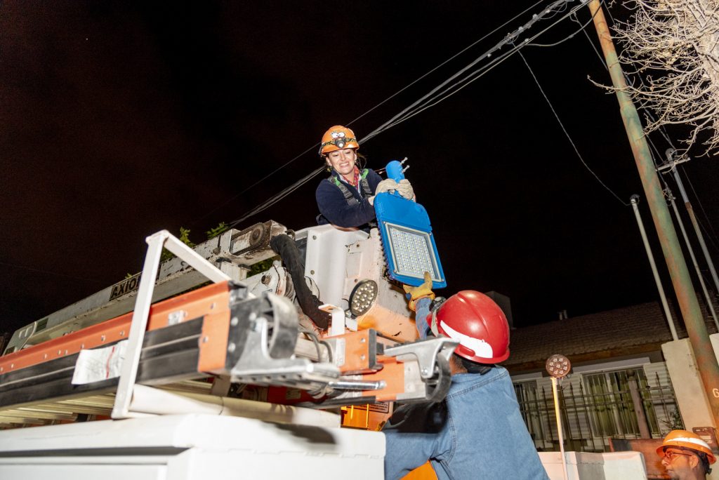 CALF y Vialidad Provincial trabajarán en la reparación y mantenimiento del alumbrado público sobre la Autovía Norte.