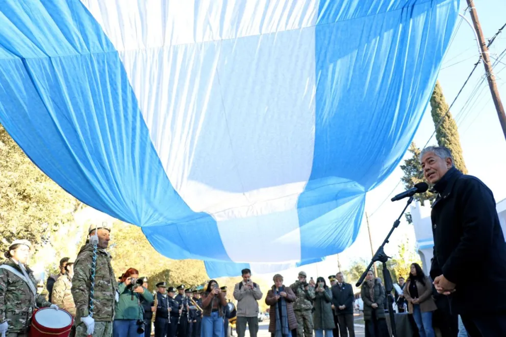 DIA DE LA PATRIA: Figueroa destacó a Añelo como pilar de la soberanía energética nacional.