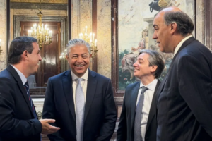 Figueroa: “No queremos ser la cantera del mundo, queremos crecer con ustedes”.