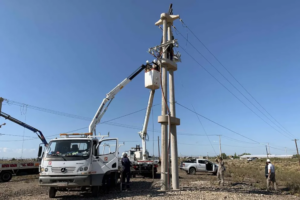 CENTENARIO: continúan las tareas para normalizar el servicio eléctrico