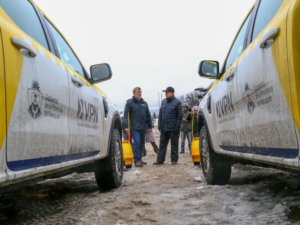 REGIÓN DE LOS LAGOS: nuevas camionetas adaptadas para el uso de Vialidad en época invernal.