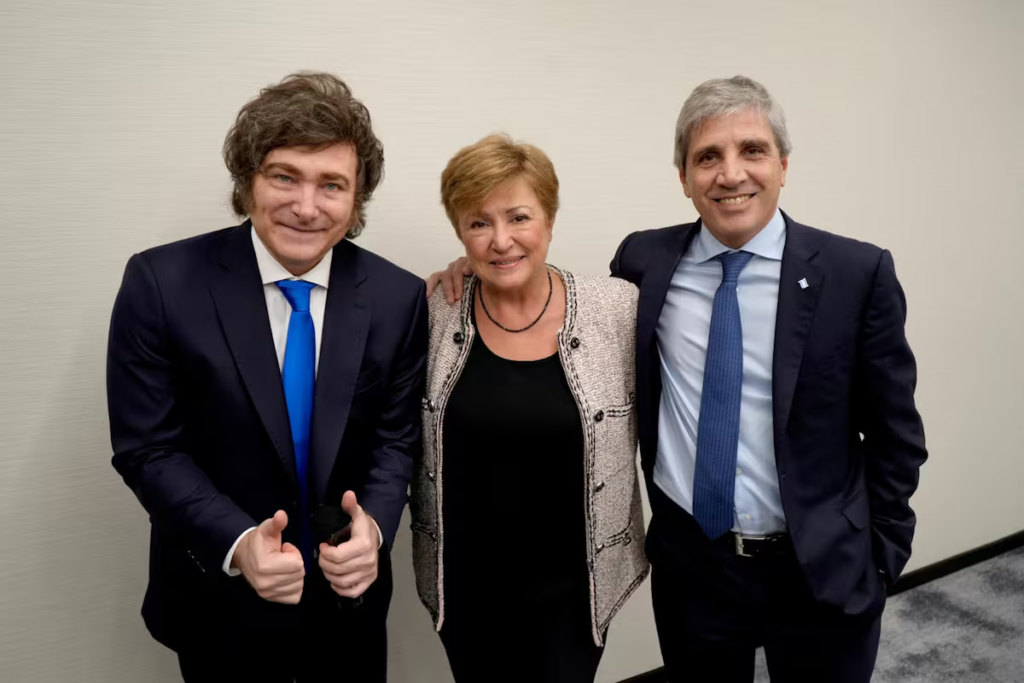 Kristalina Georgieva llega al país y visitará Vaca Muerta este martes.